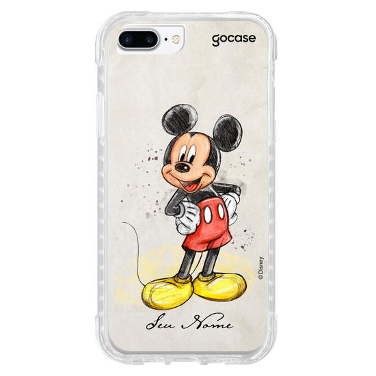 Capinha para celular Mickey & Amigos - Mickey Aquarela
