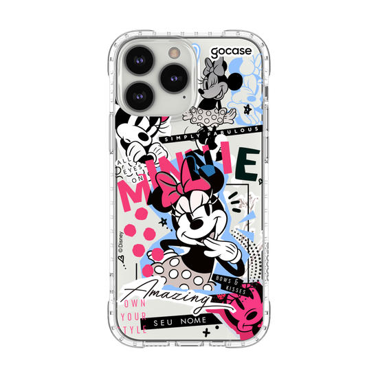 Capinha para celular Mickey & Amigos - Minnie Colagem