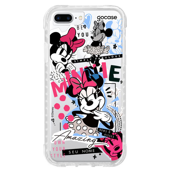Capinha para celular Mickey & Amigos - Minnie Colagem