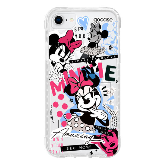 Capinha para celular Mickey & Amigos - Minnie Colagem