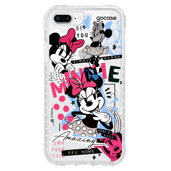 Capinha para celular Mickey & Amigos - Minnie Colagem
