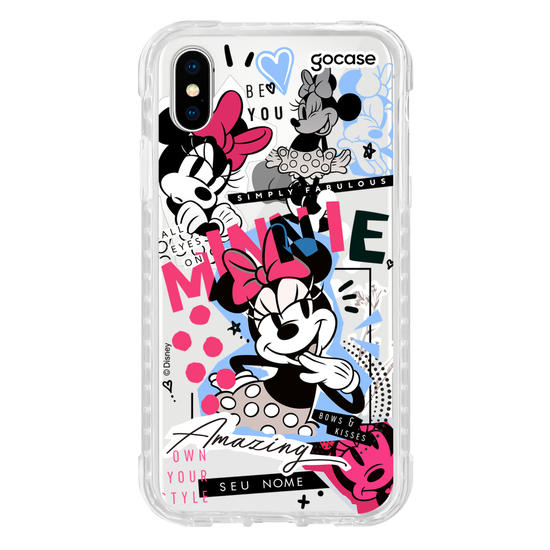 Capinha para celular Mickey & Amigos - Minnie Colagem