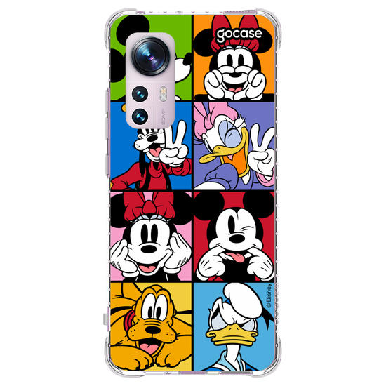 Capa para iPhone 12 Pro Max Oficial da Disney Mickey e Minnie