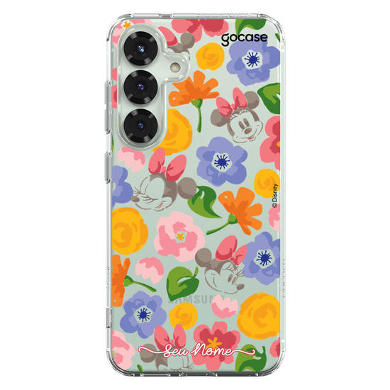 Mickey & Amigos - Minnie Flores em Aquarela