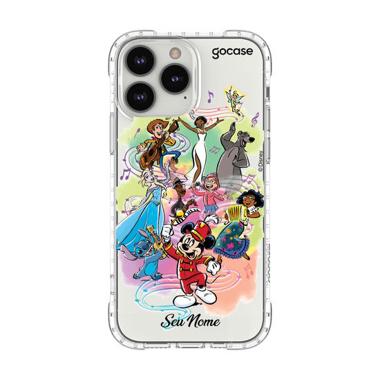 Capinha para celular Música e Aquarela