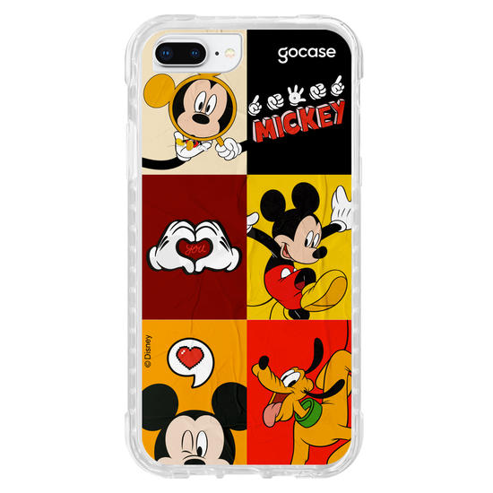 Capinha para celular Mickey & Amigos - Mickey Poster Colorido