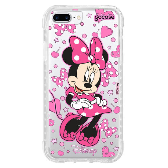 Capinha para celular  Mickey e Minnie - Mickey Pattern Lacinhos