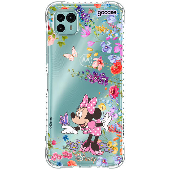 Capinha para celular Mickey & Minnie - Minnie Garden