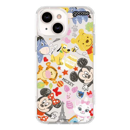Capinha para celular  Disney - Characters Sketch