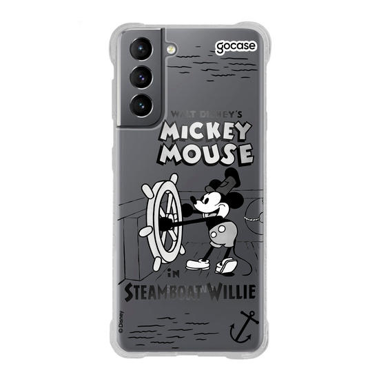 Capinha para celular Mickey & Amigos - Steamboat Willie