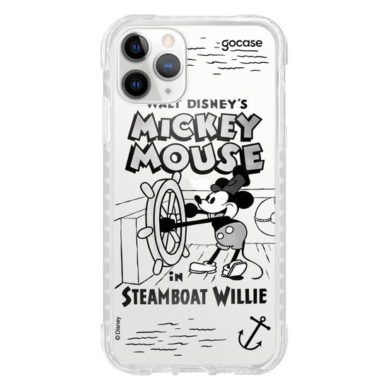 Capinha para celular Mickey & Amigos - Steamboat Willie