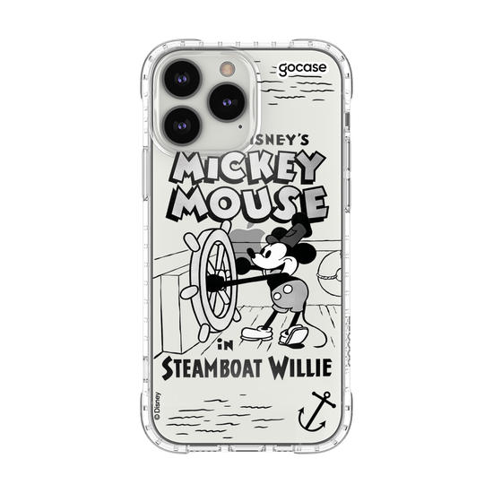 Capinha para celular Mickey & Amigos - Steamboat Willie