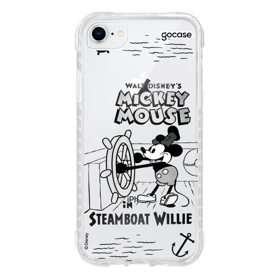 Capinha para celular Mickey & Amigos - Steamboat Willie