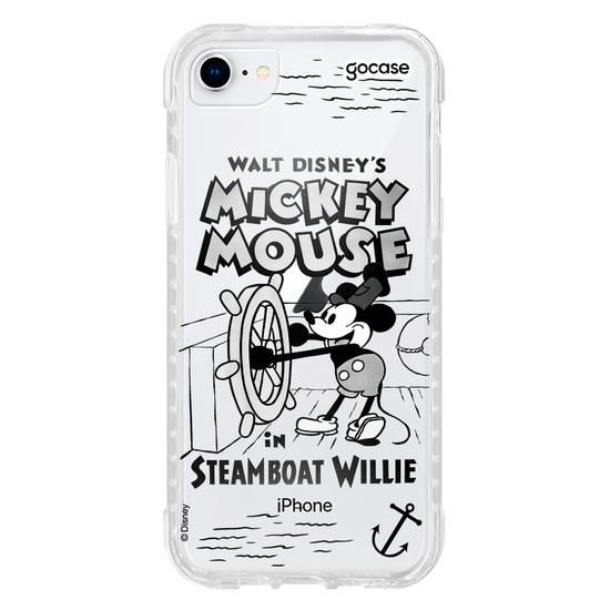 Capinha para celular Mickey & Amigos - Steamboat Willie