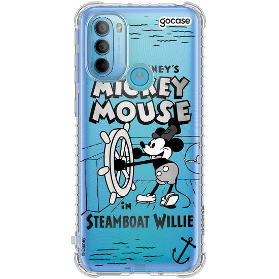 Capinha para celular Mickey & Amigos - Steamboat Willie