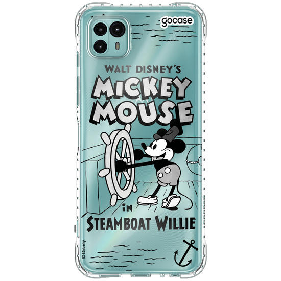 Capinha para celular Mickey & Amigos - Steamboat Willie