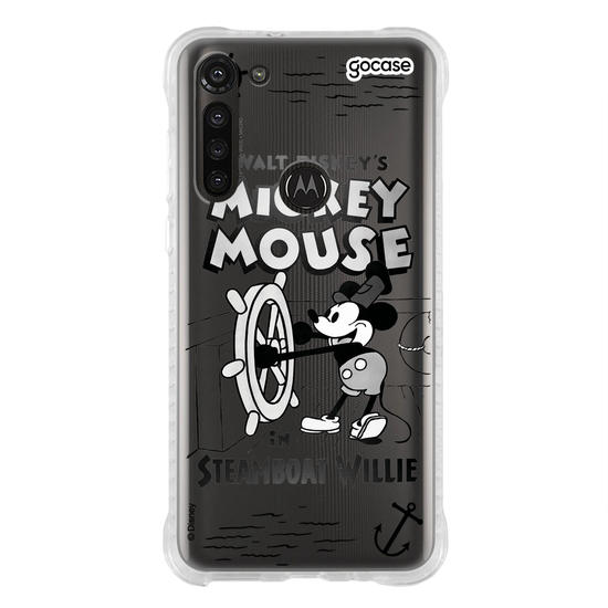 Capinha para celular Mickey & Amigos - Steamboat Willie