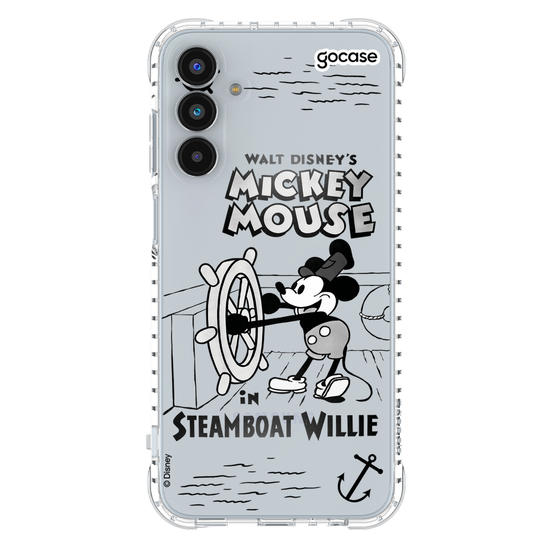 Capinha para celular Mickey & Amigos - Steamboat Willie