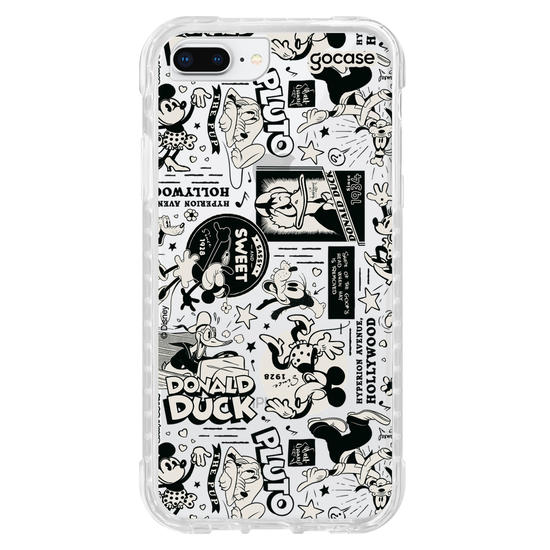 Capinha para celular Mickey & Amigos - Retrô Pattern