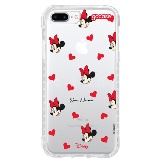 Capinha para celular Mickey & Amigos - Minnie Hearts