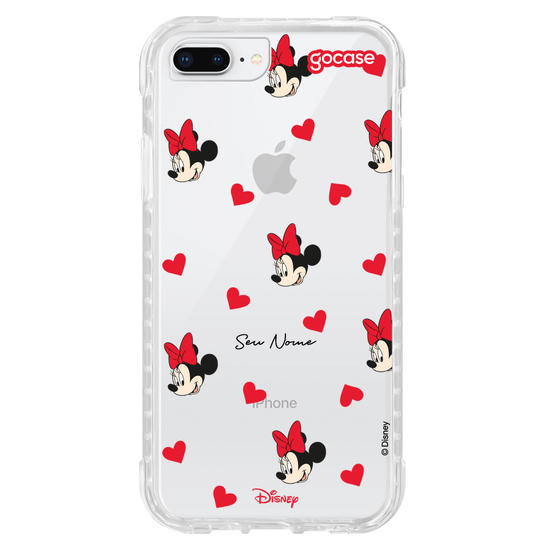 Capinha para celular Mickey & Amigos - Minnie Hearts