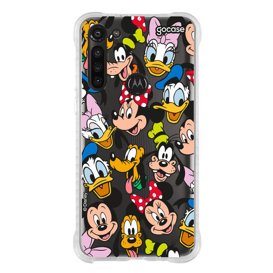 Capinha para celular Mickey & Amigos - Patches de Rostinhos
