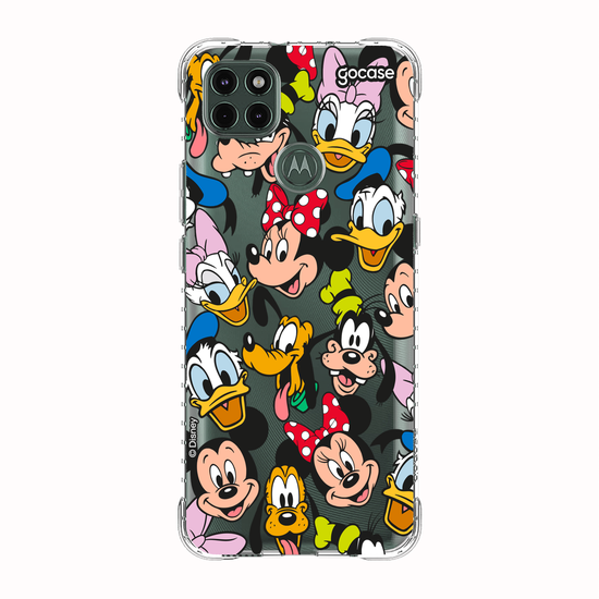 Capinha para celular Mickey & Amigos - Patches de Rostinhos