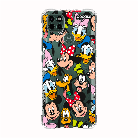 Capinha para celular Mickey & Amigos - Patches de Rostinhos