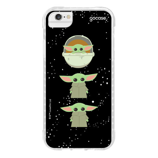 Capinha para celular Star Wars - The Mandalorian - Baby Yoda Mood