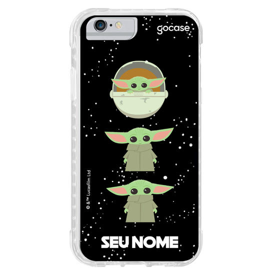 Capinha para celular Star Wars - The Mandalorian - Baby Yoda Mood