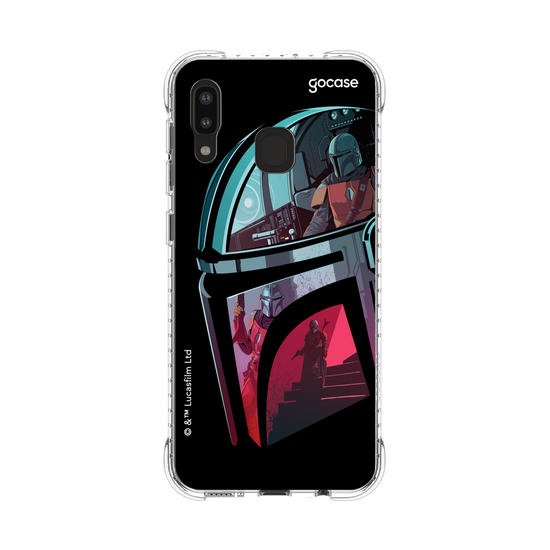 Capinha para celular Star Wars - The Mandalorian - Capacete Mandaloriano