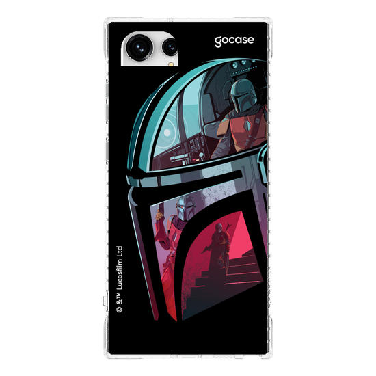 Capinha para celular Star Wars - The Mandalorian - Capacete Mandaloriano