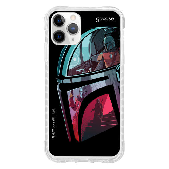 Capinha para celular Star Wars - The Mandalorian - Capacete Mandaloriano