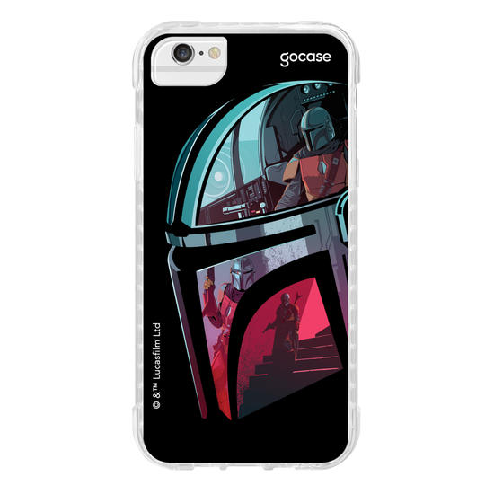 Capinha para celular Star Wars - The Mandalorian - Capacete Mandaloriano