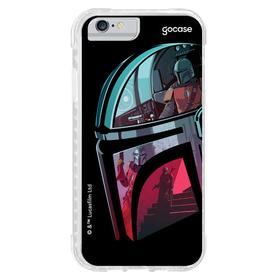 Capinha para celular Star Wars - The Mandalorian - Capacete Mandaloriano