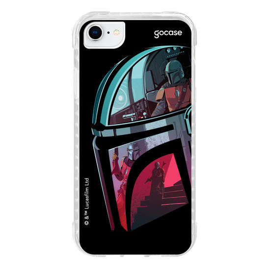 Capinha para celular Star Wars - The Mandalorian - Capacete Mandaloriano