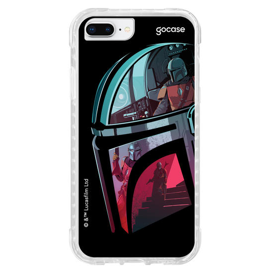 Capinha para celular Star Wars - The Mandalorian - Capacete Mandaloriano