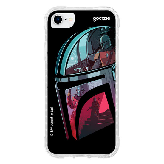 Capinha para celular Star Wars - The Mandalorian - Capacete Mandaloriano