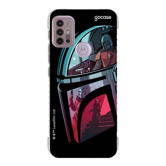 Capinha para celular Star Wars - The Mandalorian - Capacete Mandaloriano