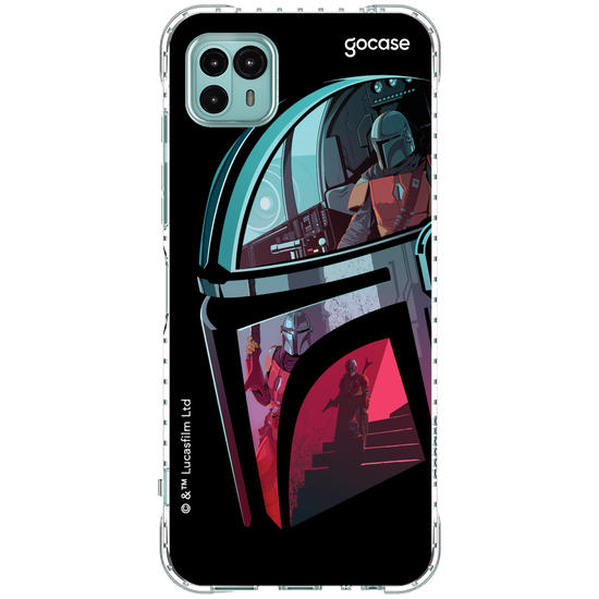 Capinha para celular Star Wars - The Mandalorian - Capacete Mandaloriano