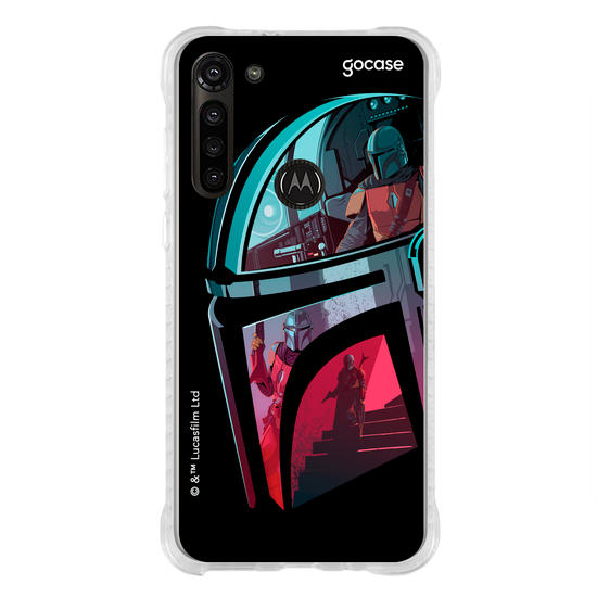 Capinha para celular Star Wars - The Mandalorian - Capacete Mandaloriano