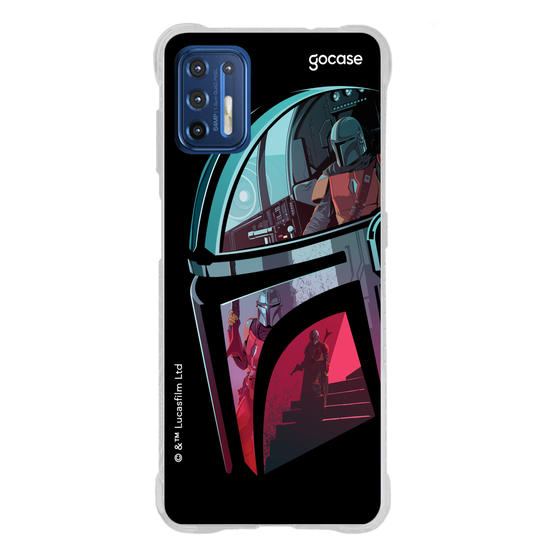 Capinha para celular Star Wars - The Mandalorian - Capacete Mandaloriano