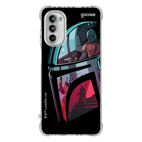 Capinha para celular Star Wars - The Mandalorian - Capacete Mandaloriano