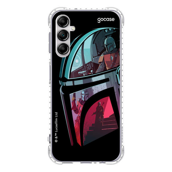 Capinha para celular Star Wars - The Mandalorian - Capacete Mandaloriano