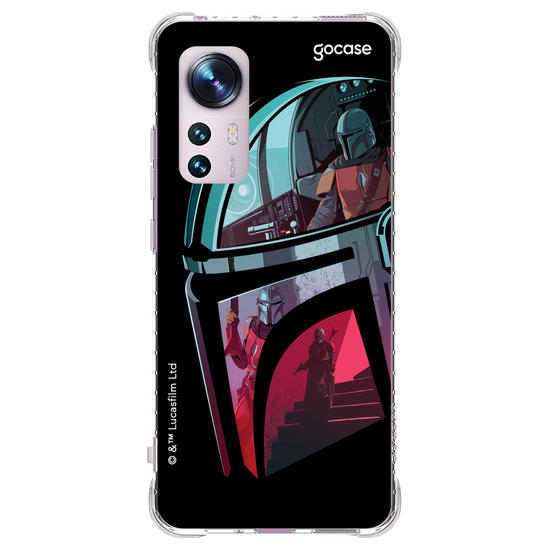 Capinha para celular Star Wars - The Mandalorian - Capacete Mandaloriano