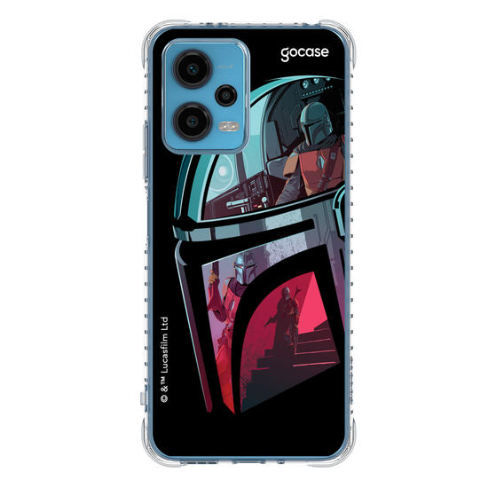 Capinha para celular Star Wars - The Mandalorian - Capacete Mandaloriano
