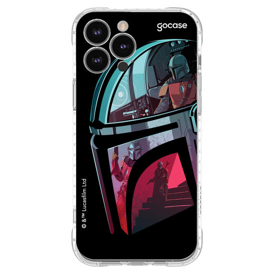 Capinha para celular Star Wars - The Mandalorian - Capacete Mandaloriano