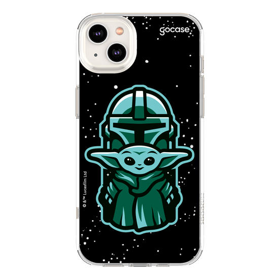 Capinha para celular Star Wars - The Mandalorian - Dupla Fofa Patch