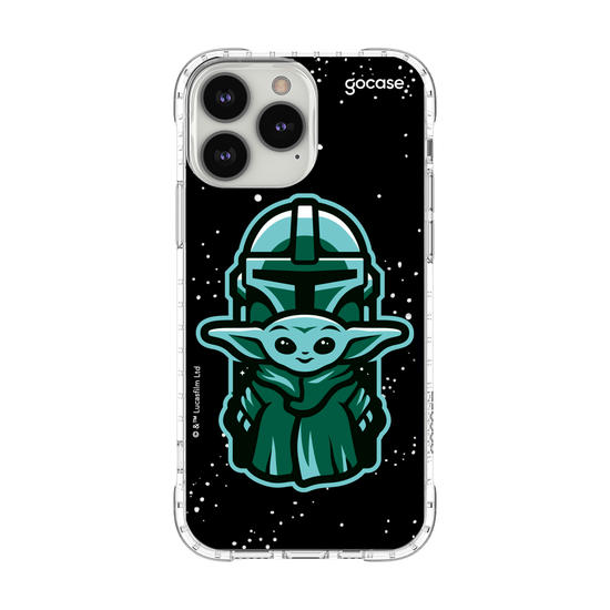 Capinha para celular Star Wars - The Mandalorian - Dupla Fofa Patch