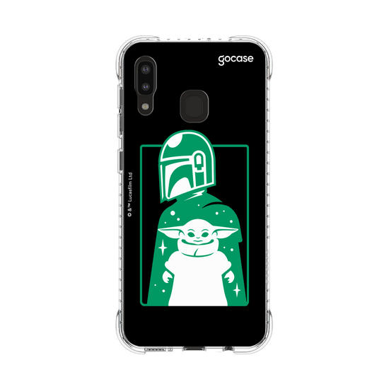 Capinha para celular Star Wars - The Mandalorian - Dupla Fofa Ícone